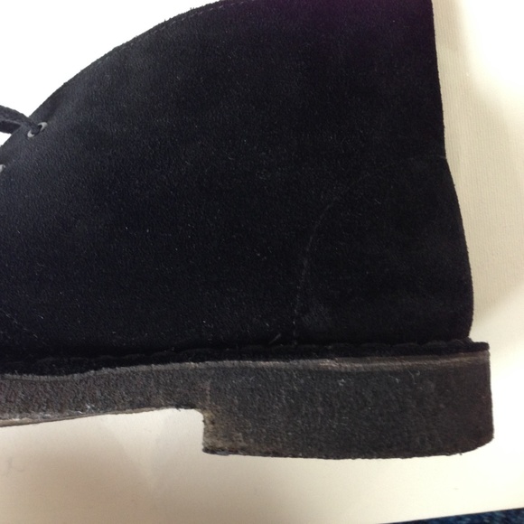 Clarks Original Desert Boots Black Suede 8.5 - Picture 10 of 10